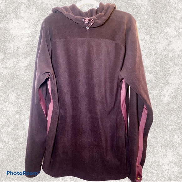 Nike FC Winter Drill Shirt Fleece Pullover in Plum, Size XL - Picture 2 of 13